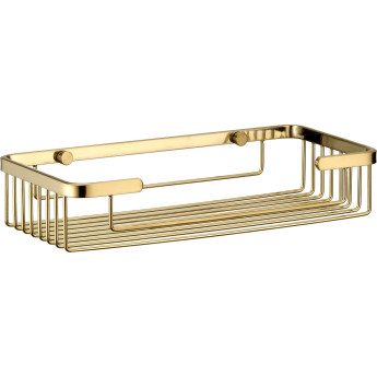 Полка металлическая WASSERKRAFT K-722BRUSHED GOLD
