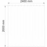 Шторка для ванной WASSERKRAFT ODER SC-30503