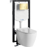 Система инсталляции с унитазом WASSERKRAFT VILS 56TLT.010.ME.PG03.H002